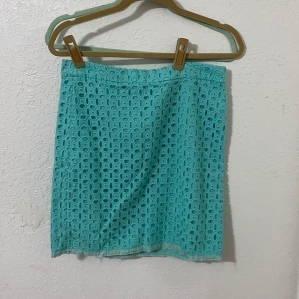 J crew factory  overlay skirt